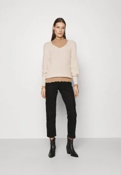 Samsøe Samsøe NELLI - Long Sleeved Top - Camel Brown -Samsøe Sales Store 378c660934954441ad9172c5728c9ed8