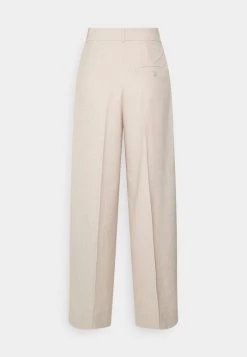 Samsøe Samsøe SAOIRSE TROUSERS - Trousers - Oatmeal Melange -Samsøe Sales Store 386812166ea6486ca648ff4ac1a8fbc5