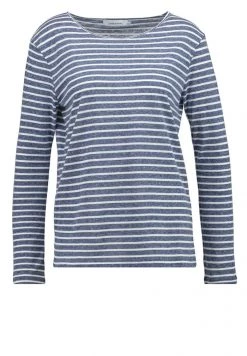 Samsøe Samsøe NOBEL STRIPE - Long Sleeved Top - White/blue -Samsøe Sales Store 38f3906c33c84ce1bef733dcfea452d4