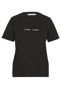 Samsøe Samsøe BARLETTA - Print T-shirt - Black -Samsøe Sales Store 396efaf9ff5f4cd9abf33a66231ad13f
