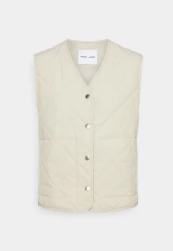 Samsøe Samsøe BLAKE - Waistcoat - Brown Rice -Samsøe Sales Store 3a28a6b22d5648e7a085f5e696401cd4