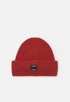 Samsøe Samsøe AMA BEANIE - Beanie - Red Ochre