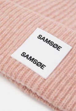 Samsøe Samsøe AMA BEANIE - Beanie - Mahogany Rose -Samsøe Sales Store 3b5669870192410b8e830db1c22789b1