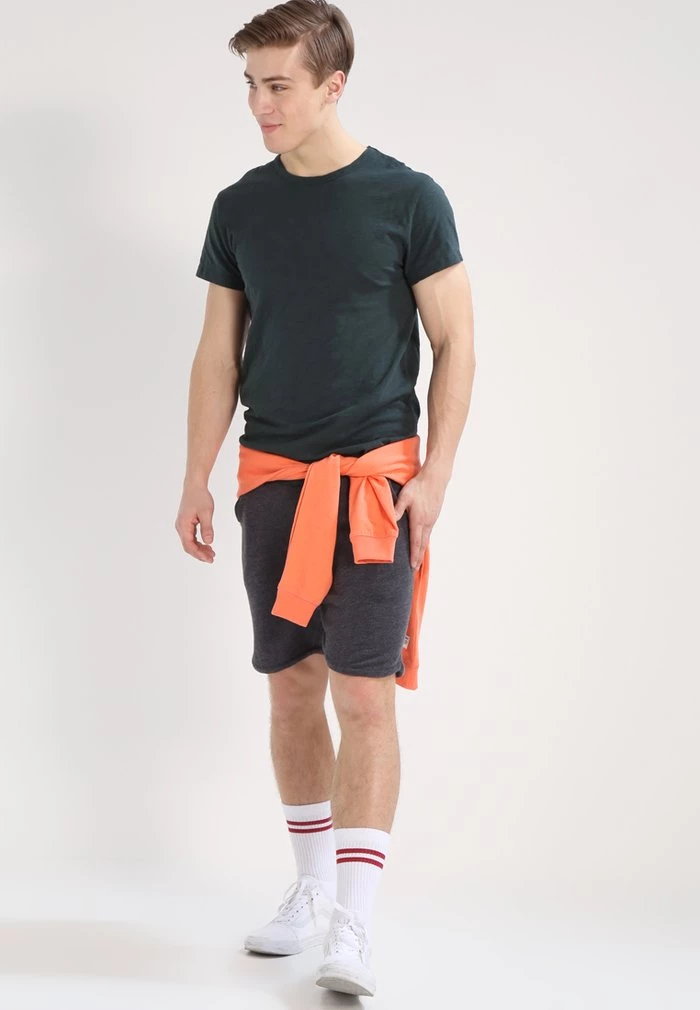 Samsøe Samsøe LASSEN - Basic T-shirt - Darkest Spruce 4 Samsøe Samsøe LASSEN - Basic T-shirt - Darkest Spruce - Image 2