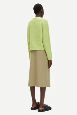 Samsøe Samsøe Jumper - Daiquiri Green -Samsøe Sales Store 3c54d6069ce64c0ca7eac4b83c9c6a47