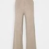 Samsøe Samsøe AMARIS STRAIGHT TROUSERS - Trousers - Beige -Samsøe Sales Store 3dcb1746b3324c08a1d5417f1b6c1bf3