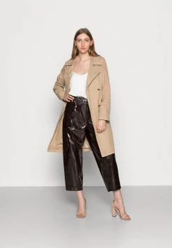 Samsøe Samsøe PALOMA TROUSERS - Leather Trousers - Chocolate Plum -Samsøe Sales Store 41f8118be2534ae2a2fe5b967fa62ec9