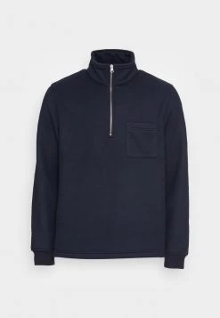 Samsøe Samsøe JARBO HALF ZIP - Fleece Jumper - Sky Captain 10 Samsøe Samsøe JARBO HALF ZIP - Fleece Jumper - Sky Captain -Samsøe Sales Store 433d099c15fe4f32afb21bcdb695fccd