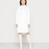 Samsøe Samsøe LUANA DRESS - Shirt Dress - White -Samsøe Sales Store 4373981f6ef4443894e0a49dcbeab9e3