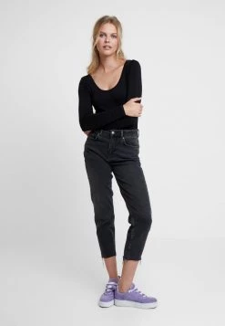 Samsøe Samsøe SOLID - Long Sleeved Top - Black 9 Samsøe Samsøe SOLID - Long Sleeved Top - Black -Samsøe Sales Store 4421b10ae136473898174bc13772f310