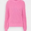 Samsøe Samsøe KAYLEE CREW NECK - Jumper - Bubble Gum Pink