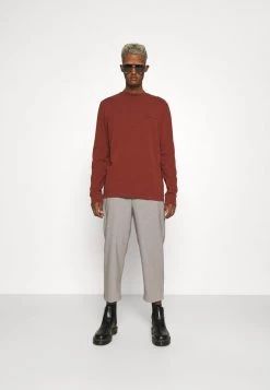 Samsøe Samsøe NORSBRO - Long Sleeved Top - Cherry Mahogany -Samsøe Sales Store 4538f341d8a94347964ae9c5c09763f1