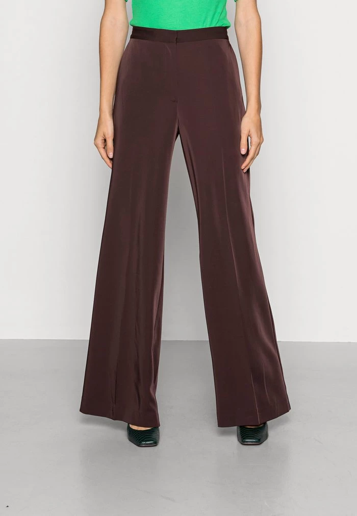 Samsøe Samsøe COLLOT TROUSERS - Trousers - Chocolate Plum 3 Samsøe Samsøe COLLOT TROUSERS - Trousers - Chocolate Plum
