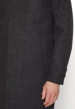 Samsøe Samsøe JACOB COAT - Classic Coat - Dark Grey Mel -Samsøe Sales Store 4685a32e46884e828283be0c7165c8d2
