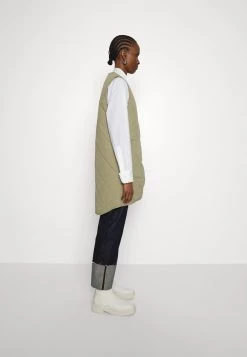 Samsøe Samsøe NANCY VEST - Waistcoat - Covert Green -Samsøe Sales Store 470131471bed4ccbb48dce71aef81e65