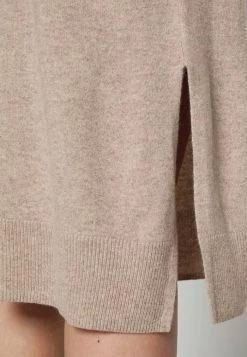 Samsøe Samsøe AMARIS DRESS - Jumper Dress - Beige Melange -Samsøe Sales Store 4709cb1b41d0429b88fd103bd6d74e10