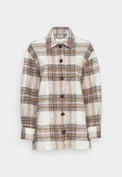 Samsøe Samsøe ROSALIE OVERSHIRT - Short Coat - Whisper White -Samsøe Sales Store 47220059064a4cc2a1367d251ab92f66