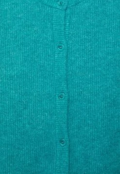 Samsøe Samsøe NOR CARDIGAN - Cardigan - Tile Blue Melange -Samsøe Sales Store 48c359be22744d2cbcf50337c36e4b6e