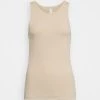 Samsøe Samsøe ALEXO TANK - Top - Humus -Samsøe Sales Store 48deec43384a457e91ee26cefc1b0adc