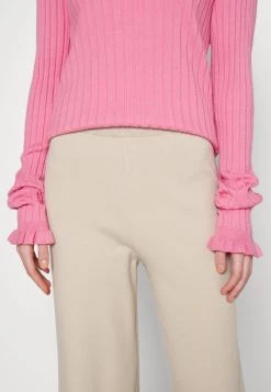 Samsøe Samsøe NIKA TROUSERS - Trousers - Oatmeal -Samsøe Sales Store 49f5ac833b744d189222fa89b3c9ad4f