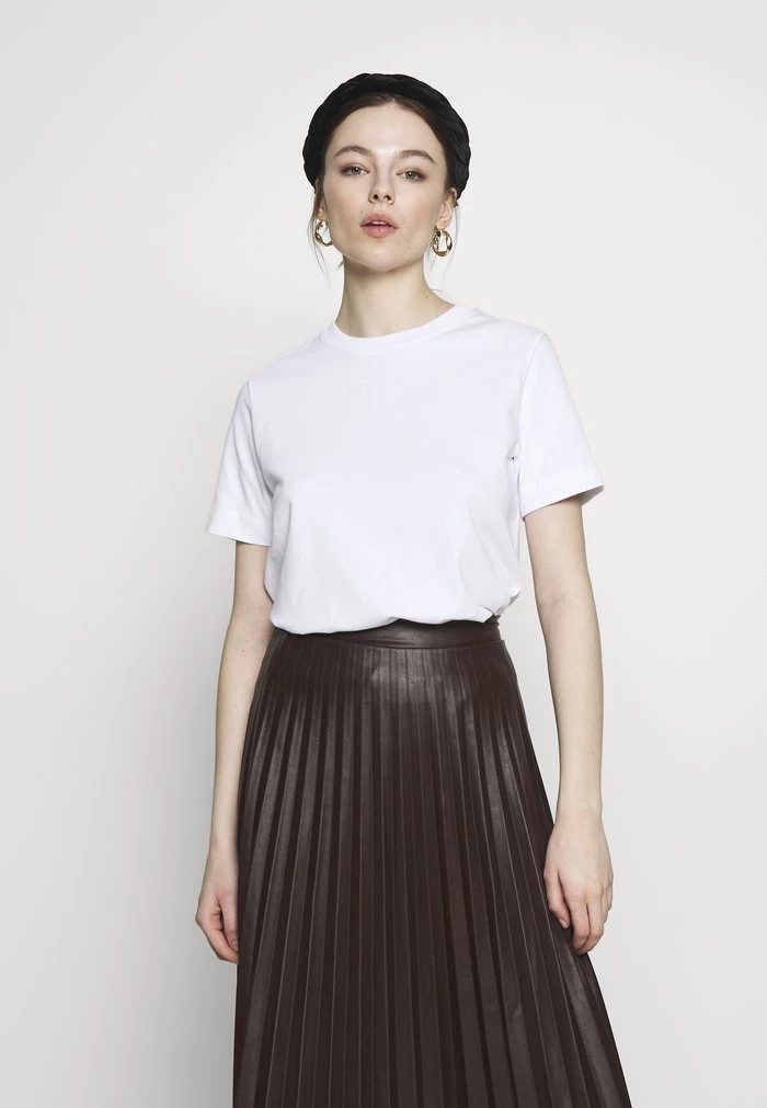 Samsøe Samsøe CAMINO - Basic T-shirt - White 3 Samsøe Samsøe CAMINO - Basic T-shirt - White