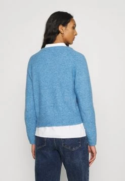 Samsøe Samsøe Jumper - Lichen Blue Melange -Samsøe Sales Store 4b95cdbee64042eabd4e7ae4b378bd24