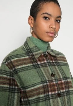 Samsøe Samsøe ROSALIE OVERSHIRT - Short Coat - Dark Ivy -Samsøe Sales Store 4be1c6ddd1e24e4c99d36965bb3c7efa