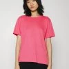 Samsøe Samsøe ALVA - Basic T-shirt - Honeysuckle -Samsøe Sales Store 4c9bbd0a49d14d0b9a27ffd15d19d5eb