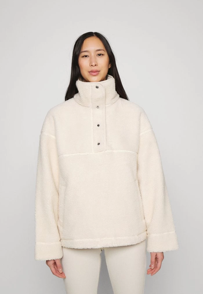 Samsøe Samsøe CELIA ANORAK - Fleece Jacket - Oatmeal 3 Samsøe Samsøe CELIA ANORAK - Fleece Jacket - Oatmeal