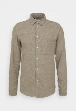 Samsøe Samsøe LIAM SHIRT - Shirt - Dark Olive Melange -Samsøe Sales Store 5277f44f042f46fda1420884edb5fa4a