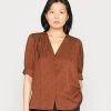 Samsøe Samsøe JETTA SHIRT - Blouse - Cappuccino -Samsøe Sales Store 53129d0a5fe24d119588ed67d3aff544