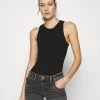 Samsøe Samsøe ALEXO TANK - Top - Black -Samsøe Sales Store 5400c9318f9c4d05b957c1043a257b5f