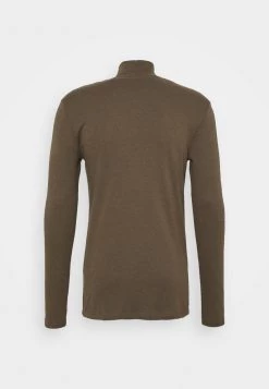 Samsøe Samsøe MERKUR - Long Sleeved Top - Shitake -Samsøe Sales Store 540de299b5a54b3b89c899307b55aaa0