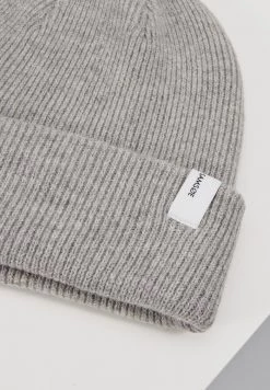 Samsøe Samsøe THE BEANIE UNISEX - Beanie - Grey -Samsøe Sales Store 5567c36f888d4a4fb66fe8c9b1191b9e
