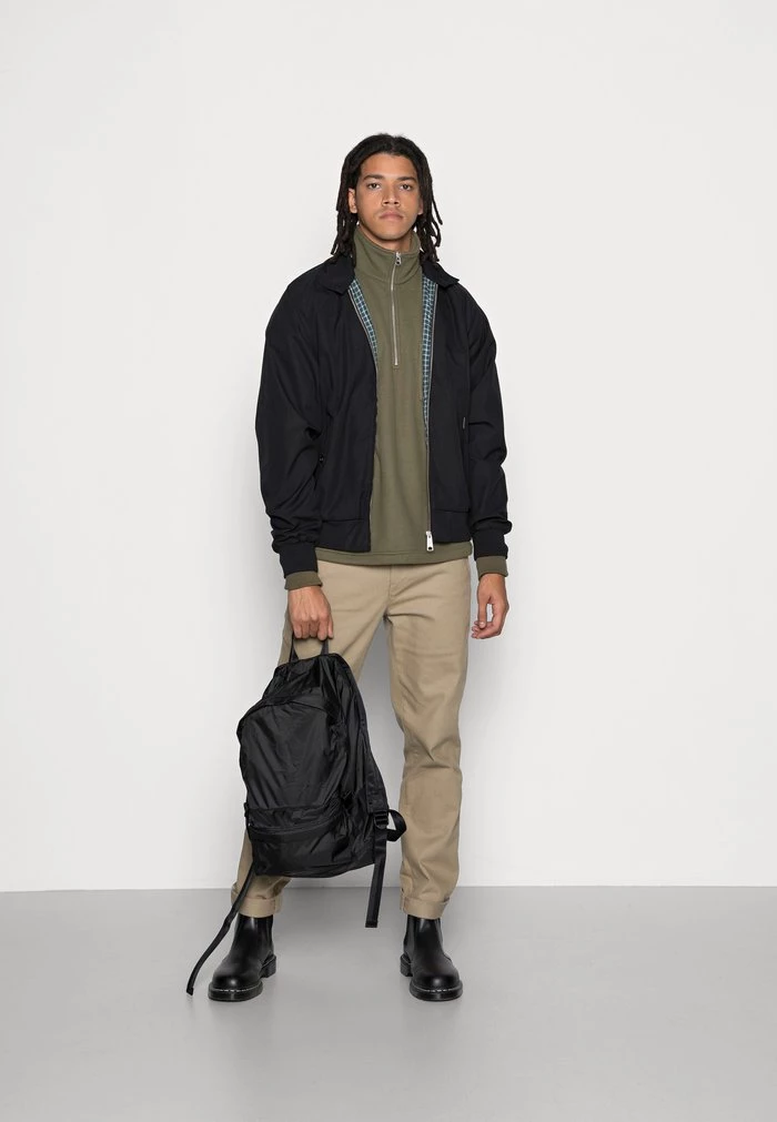 Samsøe Samsøe JARBO HALF ZIP - Fleece Jumper - Ivy Green 4 Samsøe Samsøe JARBO HALF ZIP - Fleece Jumper - Ivy Green - Image 2