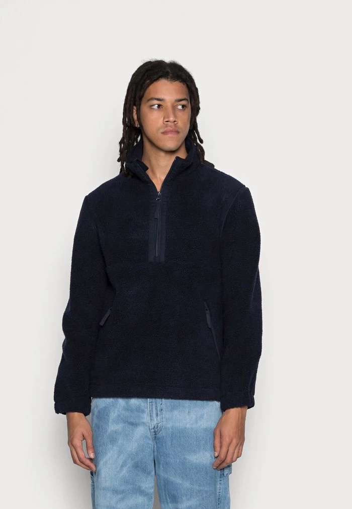 Samsøe Samsøe TIMO HALF ZIP - Fleece Jumper - Sky Captain 3 Samsøe Samsøe TIMO HALF ZIP - Fleece Jumper - Sky Captain