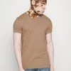 Samsøe Samsøe KRONOS - Basic T-shirt - Humus/emperador -Samsøe Sales Store 56bd33d20a984461ad40a874ca497438