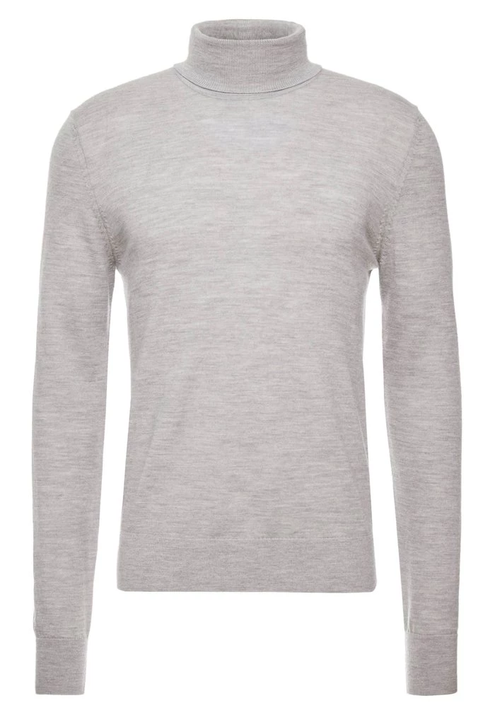 Samsøe Samsøe FLEMMING TURTLE NECK - Jumper - Grey 6 Samsøe Samsøe FLEMMING TURTLE NECK - Jumper - Grey - Image 4