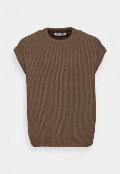 Samsøe Samsøe KIM CREW NECK VEST - Jumper - Brown -Samsøe Sales Store 586a2257f0564e13beee923d54c9a6f6
