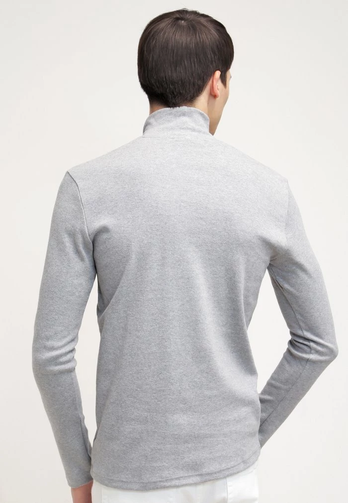 Samsøe Samsøe MERKUR - Long Sleeved Top - Light Grey Melange 5 Samsøe Samsøe MERKUR - Long Sleeved Top - Light Grey Melange - Image 3