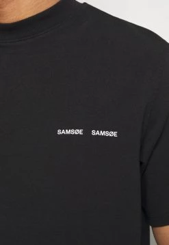 Samsøe Samsøe NORSBRO - Basic T-shirt - Black -Samsøe Sales Store 5aae3f991d1c4256a9ff5f52f38b35f5