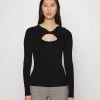 Samsøe Samsøe EVERLY CREW NECK - Jumper - Black -Samsøe Sales Store 5b14393d38a44515b4f6b57942a7b3db