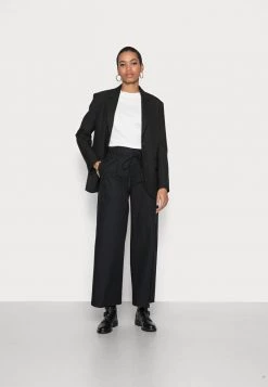 Samsøe Samsøe HAVEN TROUSERS - Trousers - Black -Samsøe Sales Store 5b2ca5bb2c4e4ef391383ce7a11ae300
