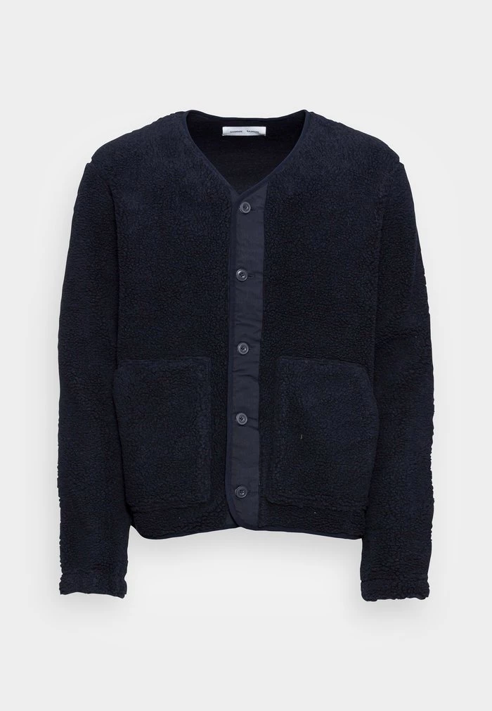 Samsøe Samsøe FREDERIK - Fleece Jacket - Blue 6 Samsøe Samsøe FREDERIK - Fleece Jacket - Blue - Image 4