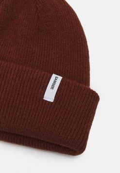 Samsøe Samsøe THE BEANIE UNISEX - Beanie - Cherry Mahoga -Samsøe Sales Store 5c9f2516a539427a8b3486b96d62223b