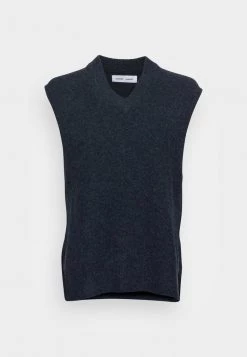 Samsøe Samsøe AMAR VEST - Jumper - Sky Captain -Samsøe Sales Store 5d0eea05a33e4c2d8f3599a0ea3c0f88