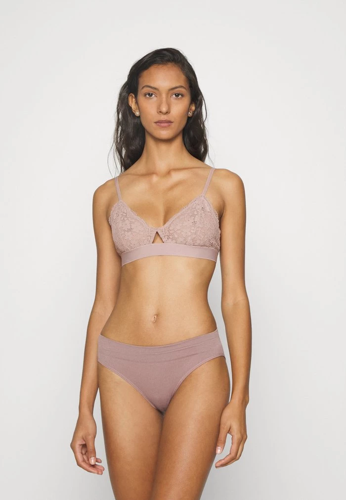 Samsøe Samsøe LOTTIE BRA - Triangle Bra - Bark 4 Samsøe Samsøe LOTTIE BRA - Triangle Bra - Bark - Image 2