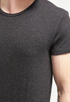 Samsøe Samsøe Basic T-shirt - Black Melange 12 Samsøe Samsøe Basic T-shirt - Black Melange -Samsøe Sales Store 5ffa16e50ef54d57a503ca55ce3736f6