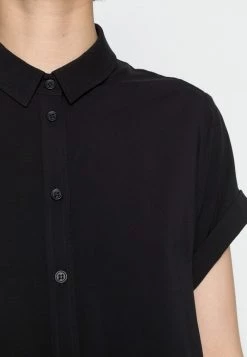Samsøe Samsøe MAJAN SHIRT - Button-down Blouse - Black -Samsøe Sales Store 608158bf5ba14cf2bf71fabd2669f6e6