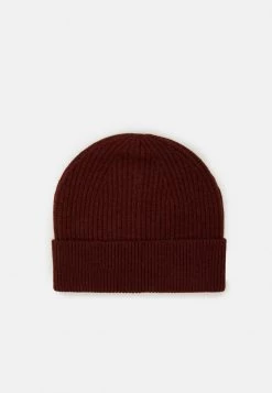 Samsøe Samsøe ASKE BEANIE UNISEX - Beanie - Cherry Mahogany